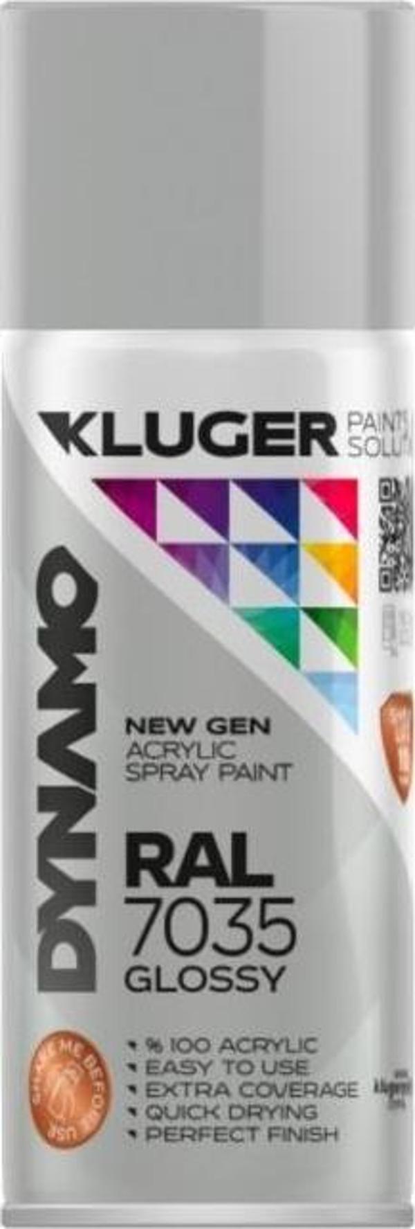 Dynamo Sprey Boya 400ml AçıkGri - Image 1