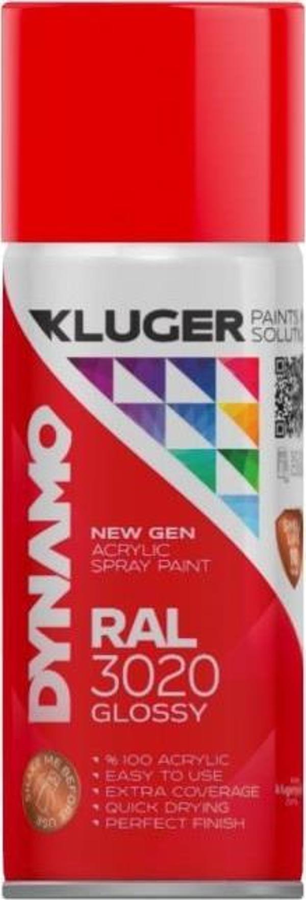 Dynamo Sprey Boya 400ml BayrakKırmızı - Image 1