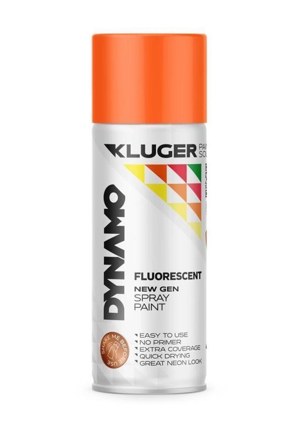 Dynamo Sprey Boya 400ml FloresanTuruncu - Image 1
