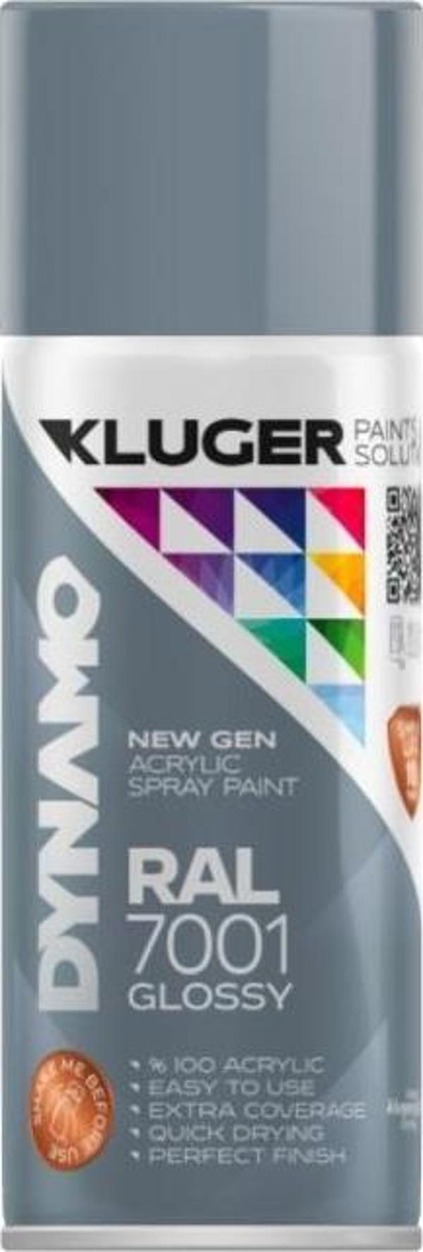 Dynamo Sprey Boya 400ml Gri - Image 1