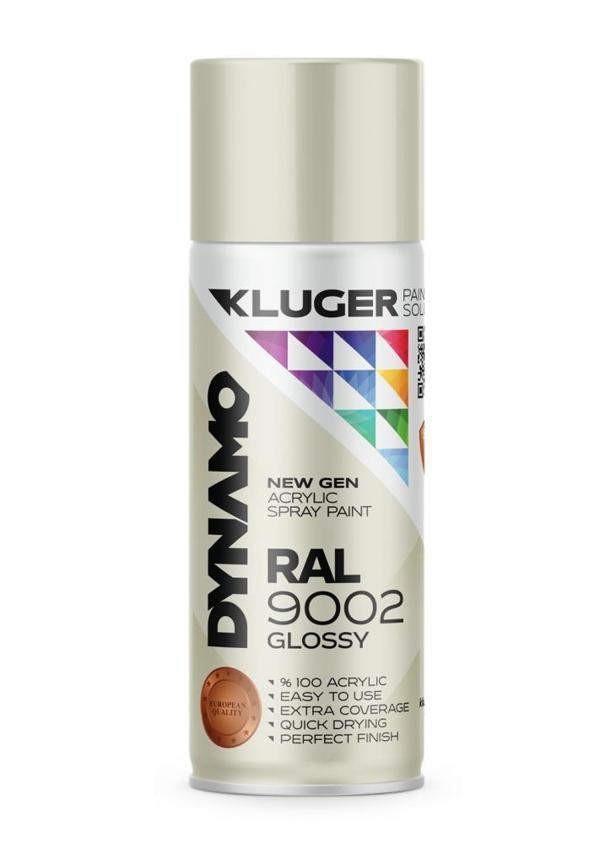 Dynamo Sprey Boya 400ml GriBeyaz - Image 1