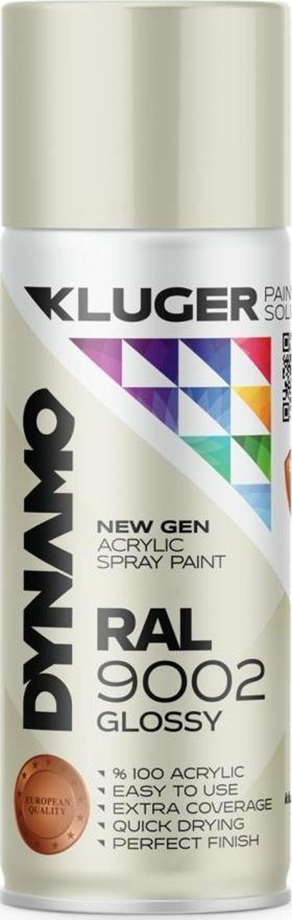 Dynamo Sprey Boya 400ml GriBeyaz - Image 1
