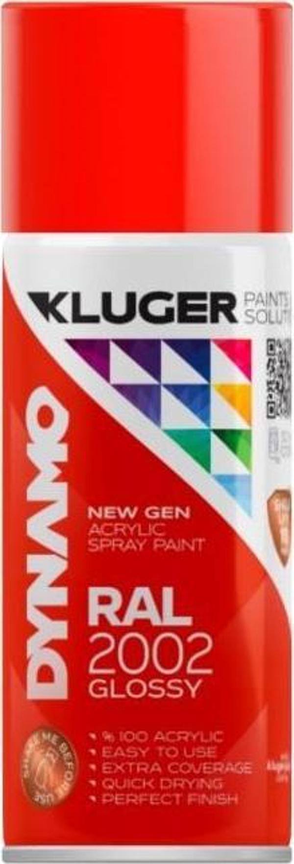 Dynamo Sprey Boya 400ml MakineKırmızı - Image 1