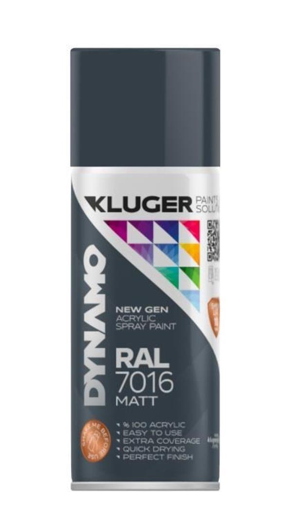 Dynamo Sprey Boya 400ml MatAntrasit - Image 1