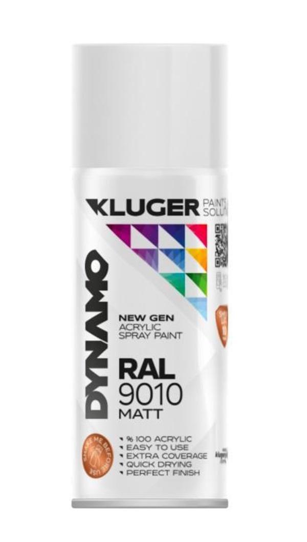 Dynamo Sprey Boya 400ml MatBeyaz - Image 1