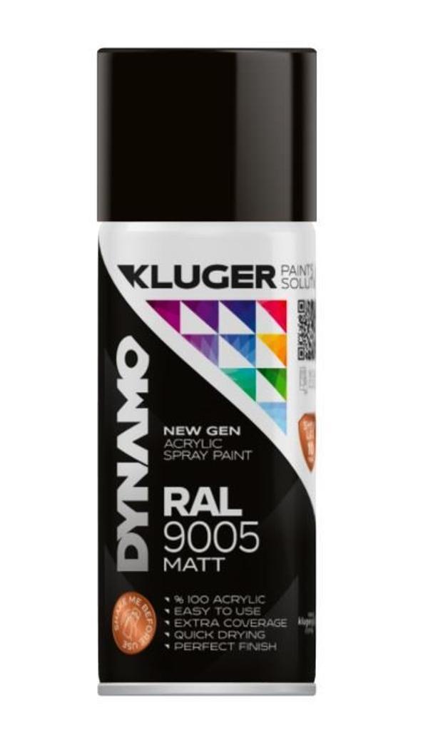 Dynamo Sprey Boya 400ml MatSiyah - Image 1