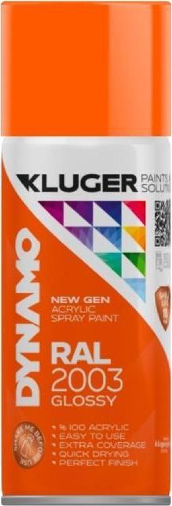 Dynamo Sprey Boya 400ml Turuncu - Image 1