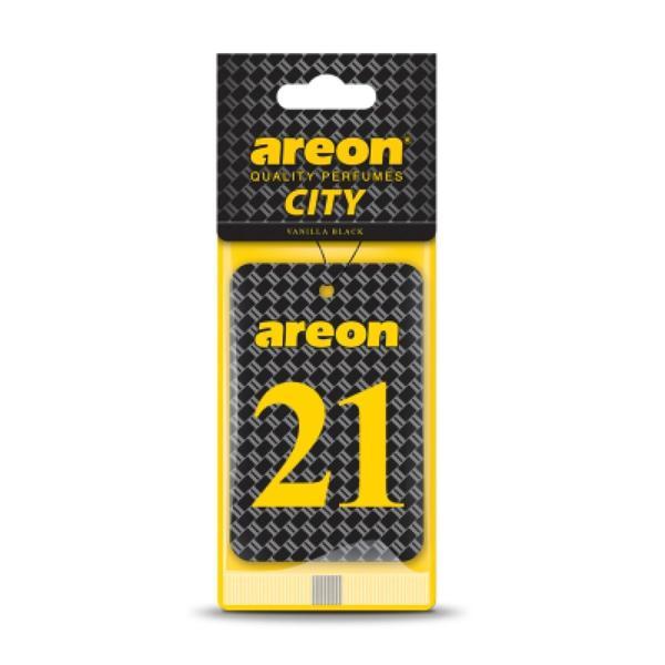 Areon City 21 Vanilla Black Oto Araç Kokusu - Image 1