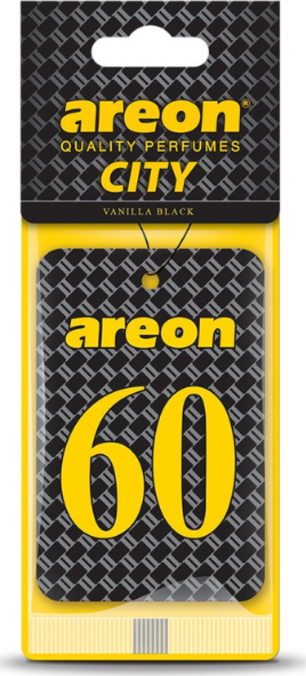 Areon City Vanilla Black 60 Oto Araç Kokusu - Image 1