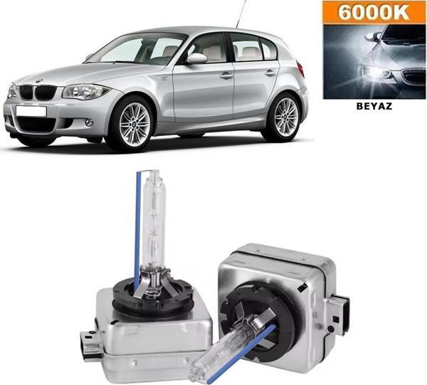 BMW 1 Serisi E87 2003-2012 Xenon D1S / D1R 6000K Beyaz HID Xenon Ampul 2 Adet - Image 1