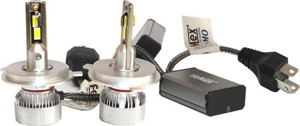 Citroen C1 2005-2014 Far Ampulü Mini Cosmo Beyaz H4 Mini Led Xenon Şimşek Etkili 15000 Lümen - Image 1