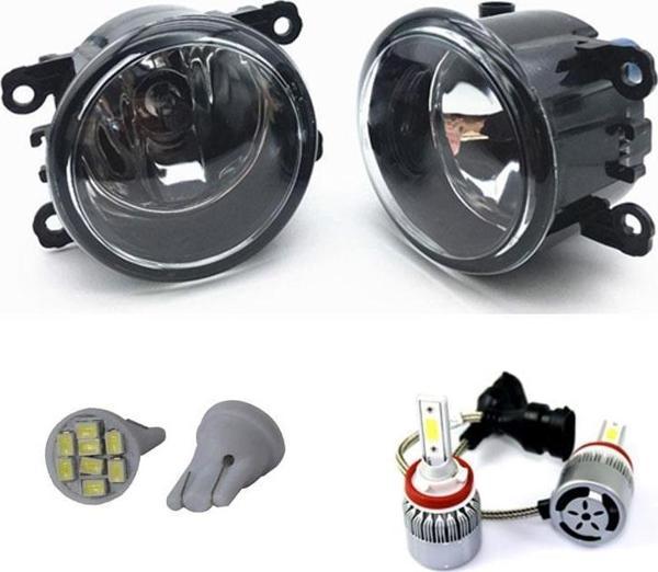 Citroen C4 Picasso 2009 Beyaz Led Xenon Sis Farı Seti - Image 1