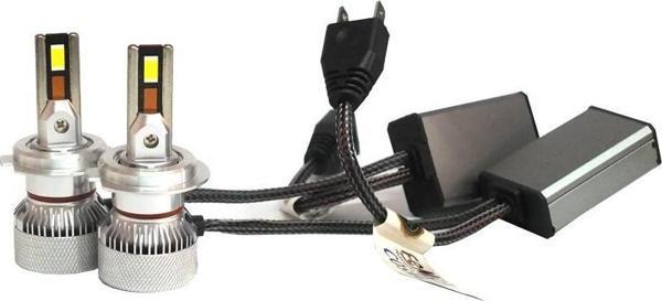 Volvo C70 1996-2005 Uzun Far Mini Cosmo Beyaz H7 Mini Led Xenon Şimşek Etkili 15000 Lümen - Image 1