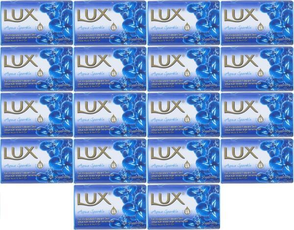 Lux Sabun 80GR Aqua Sparkle (Su Gibi Işıltı) (18 Li Set) - Image 1