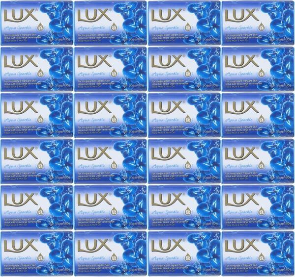 Lux Sabun 80GR Aqua Sparkle (Su Gibi Işıltı) (24 Lü Set) - Image 1
