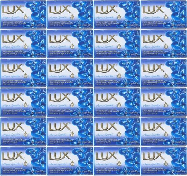 Lux Sabun 80GR Aqua Sparkle (Su Gibi Işıltı) (24 Lü Set) - Image 1