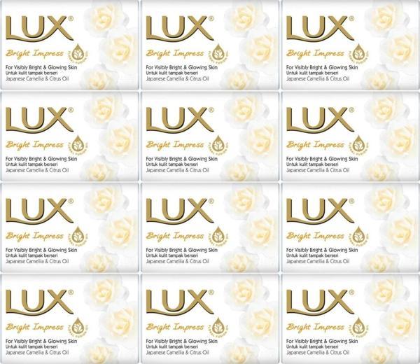 Lux Sabun 80GR Bright Impress (Etkileyici Parlaklık) (12 Li Set) - Image 1