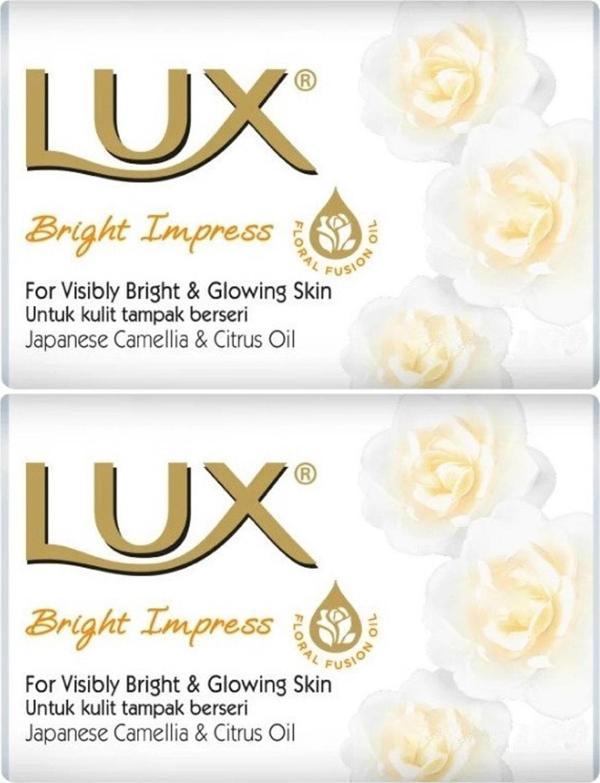 Lux Sabun 80GR Bright Impress (Etkileyici Parlaklık) (2 Li Set) - Image 1