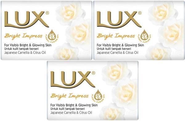 Lux Sabun 80GR Bright Impress (Etkileyici Parlaklık) (3 Lü Set) - Image 1