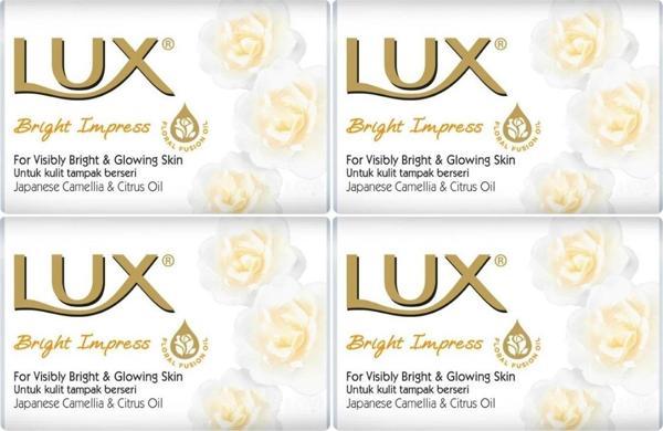 Lux Sabun 80GR Bright Impress (Etkileyici Parlaklık) (4 Lü Set) - Image 1