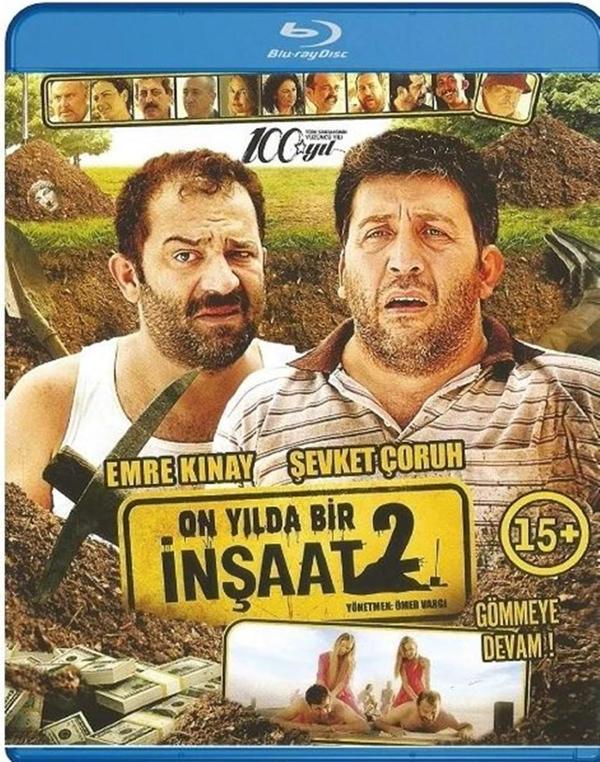 On Yılda Bir: Inşaat 2 ( Türkçe Dublaj ) ( Ambalajında - Sıfır ) Blu-Ray Disc - Horizon International - Image 1