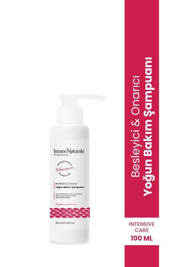 Insane Naturale Besleyici & Onarıcı Yoğun Bakım Şampuanı (Valiz-Seyahat Boy) 100 Ml - Image 1