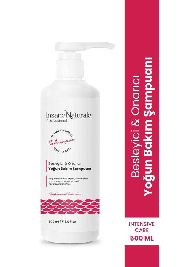 Insane Naturale Yıpranmış Saçlar İçin Yoğun Bakım Şampuanı 500 Ml - Image 1