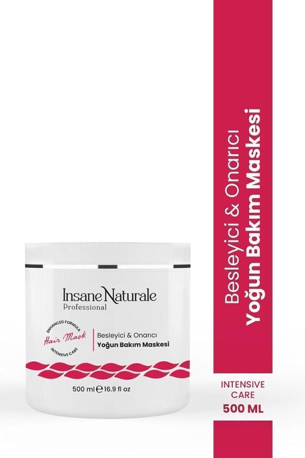Insane Naturale Yoğun Saç Bakım Maskesi (Saç Kremi) 500 Ml - Image 1