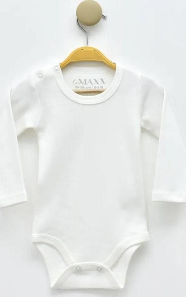 LOVEMAXX UNISEX UZUN KOL ZIBIN Krem - Image 1
