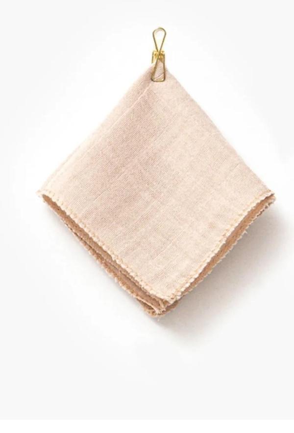 UNISEX KRAFT KUTULU MÜSLİN 7Lİ BEBE MENDİLİ Bej - Image 1