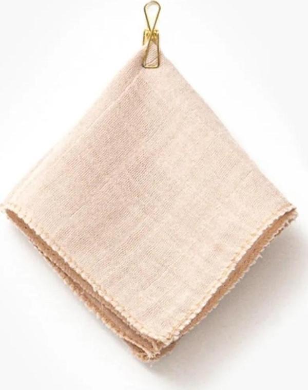UNISEX KRAFT KUTULU MÜSLİN 7Lİ BEBE MENDİLİ Bej - Image 1