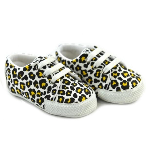 BEBICCINO 18-19 LEOPAR PATİK AYAKKABI Sarı - Image 1