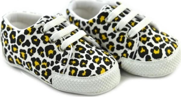 BEBICCINO 18-19 LEOPAR PATİK AYAKKABI Sarı - Image 1
