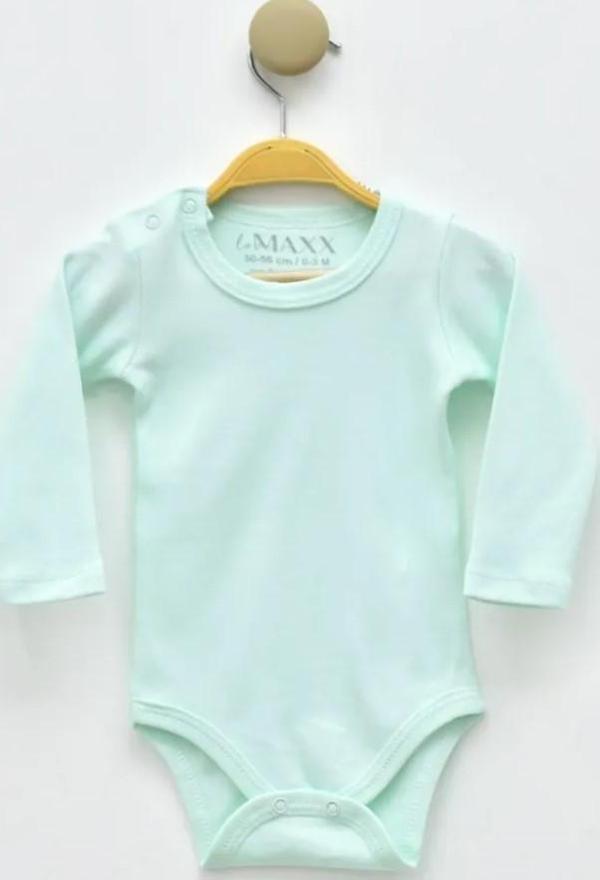 LOVEMAXX UNISEX UZUN KOL ZIBIN Mint Yeşili - Image 1