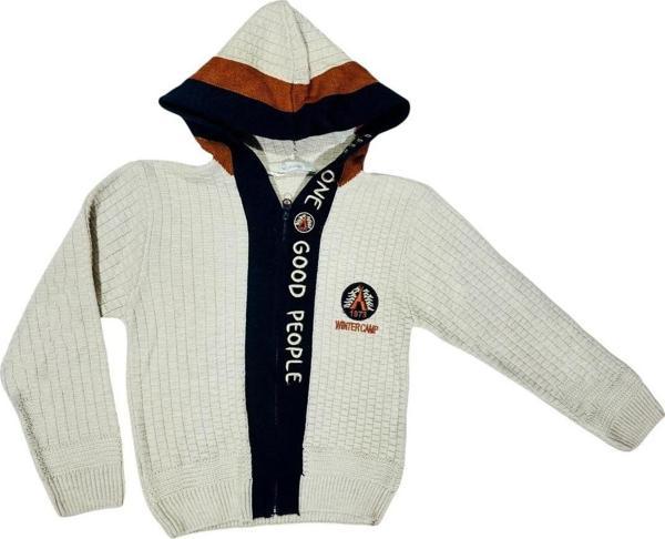 KAPÜŞONLU HIRKA Kemik - Image 1