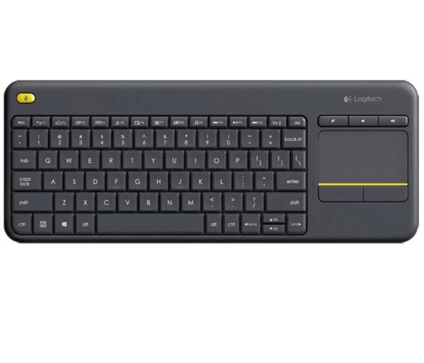 Logitech 920-007149 Wireless Touch K400 Plus Siyah TV Kablosuz Klavye - Image 1