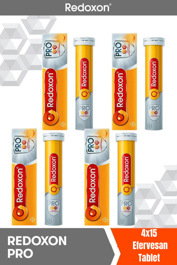 Redoxon Pro 15 Efervesan Tablet 4'lü Paket - Image 1