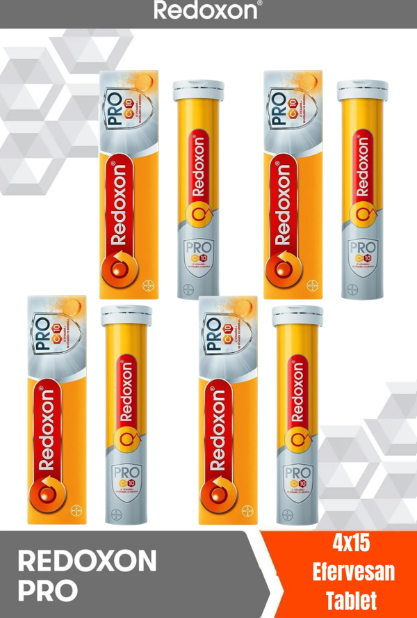 Redoxon Pro 15 Efervesan Tablet 4'lü Paket - Image 1