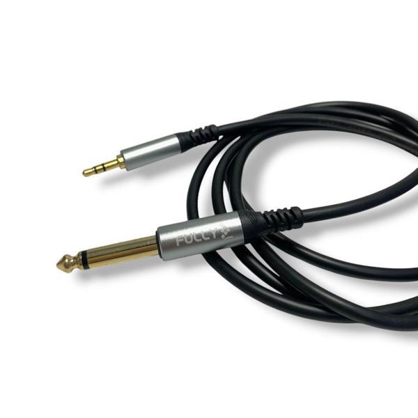FULLY 3metre 6.3mm Mono - 3.5mm Stereo Kablo - Image 1
