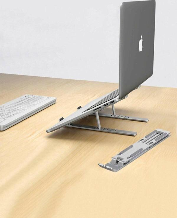 Aleminyum Gri Renk Ayarlı Laptop Macbook Notebook Güncel - Image 1