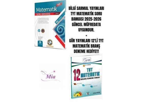 BİLGİ SARMAL YAYINLARI TYT MATEMATİK SORU BANKASI HEDİYELİ  - Bilgi Sarmal Yayınları - Image 1