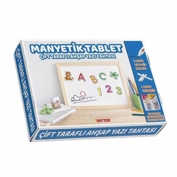 2250 AHŞAP TABLET YAZI TAHTASI 62 PARÇA  KÜÇÜK BOY - Image 1