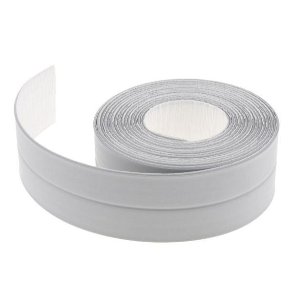 Gri Su Sızdırmaz Bant Lavabo Küvet Kenar Bandı (3.2m) - Image 1