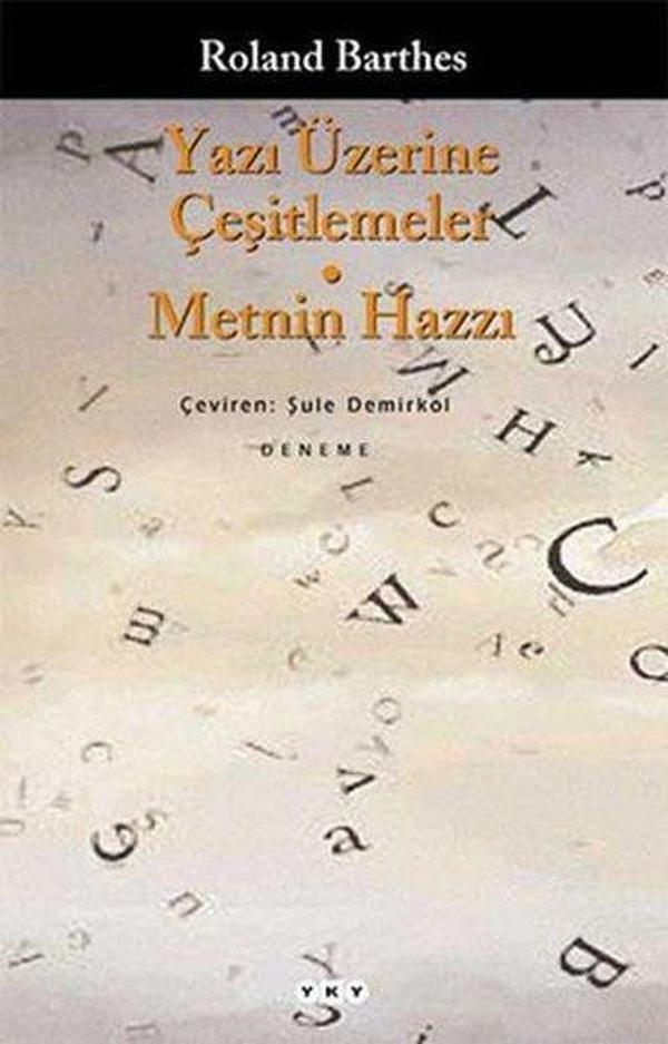 Yazı Üzerine Çeşitlemeler - Yapı Kredi Yayınları - Image 1