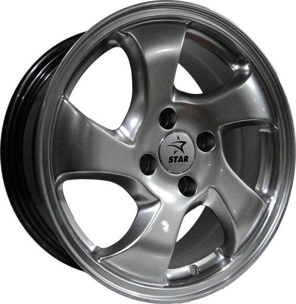 6.5 X 15 TPL-5069 4X100 ET37 56.1 HYPER SILVER XL - Image 1