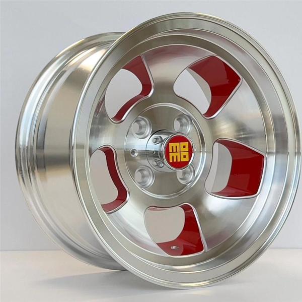 6.5 X 13 EXP-E2301 4X98 ET-10 60.1 RED MACHINED+MILLING - Image 1