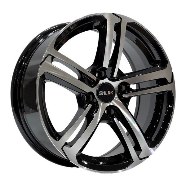 6.5 X 16 SLK-1721 4X108 ET25 65.1 BLACK MACHINED XL - Image 1