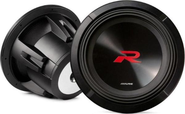 Alpine R2-W10D4 Yeni Nesil 10 Inç (25 Cm)Çift Ses Bobinli 4 Ohm R-Serisi Subwoofer - Image 1