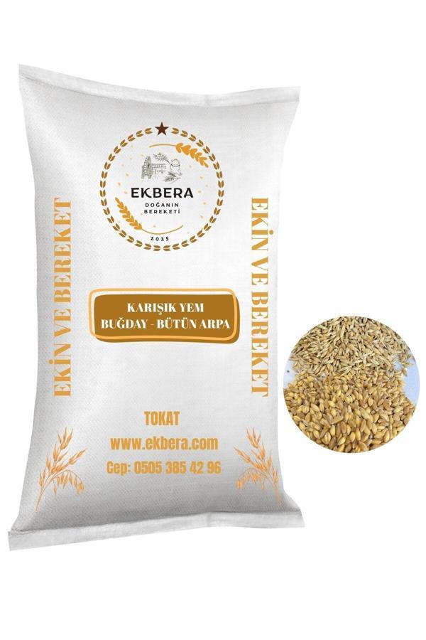 Ekbera - Buğday Ve Bütün Arpa Karışık Yem (Tavuk, Kaz, Ördek, Güvercin Vb.) - 5 Kg - Image 1
