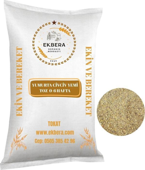 Ekbera - Yumurta Civciv Yemi (Toz) (0-6 Hafta) - 25 Kg - Image 1